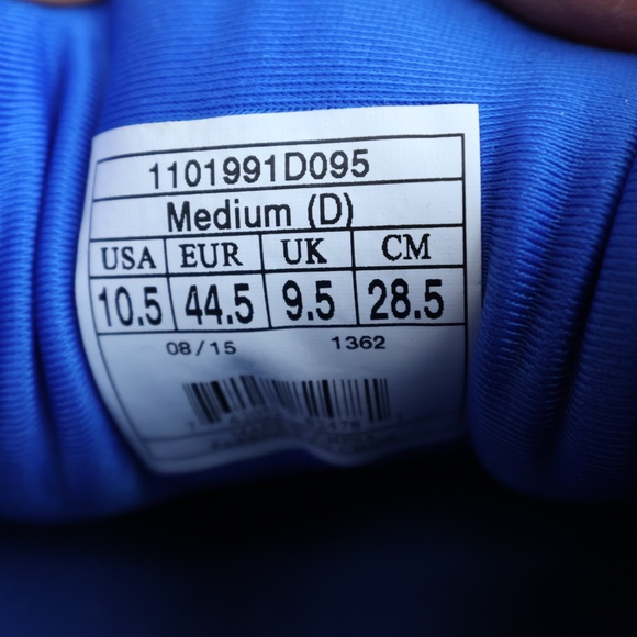 Brooks Glycerin 13 Running Shoes Men’s 10.5 Blue Silver NEW - Picture 12 of 13